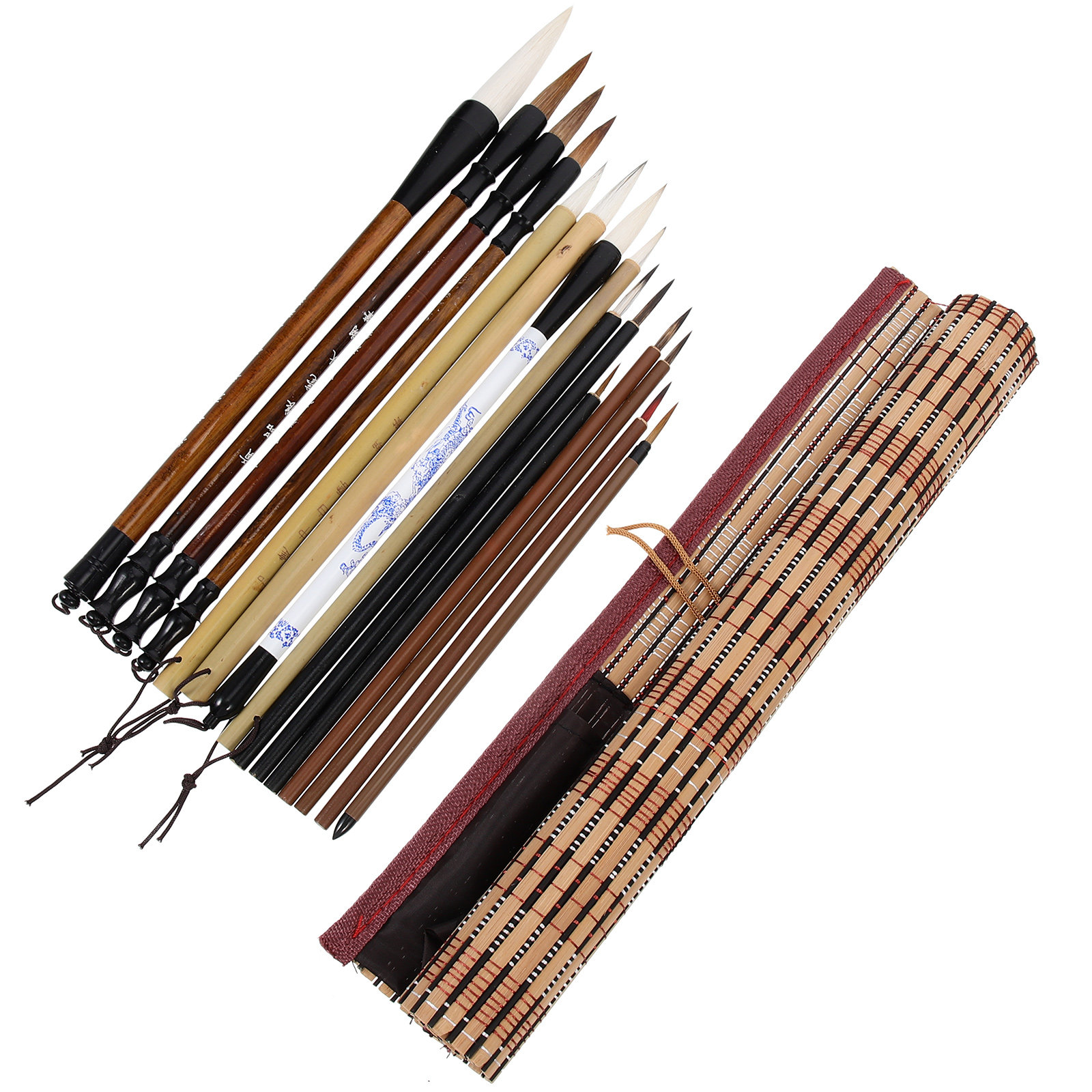 Detailing Brush Set - 15Pcs Chinese Calligraphy Brush Set Fine