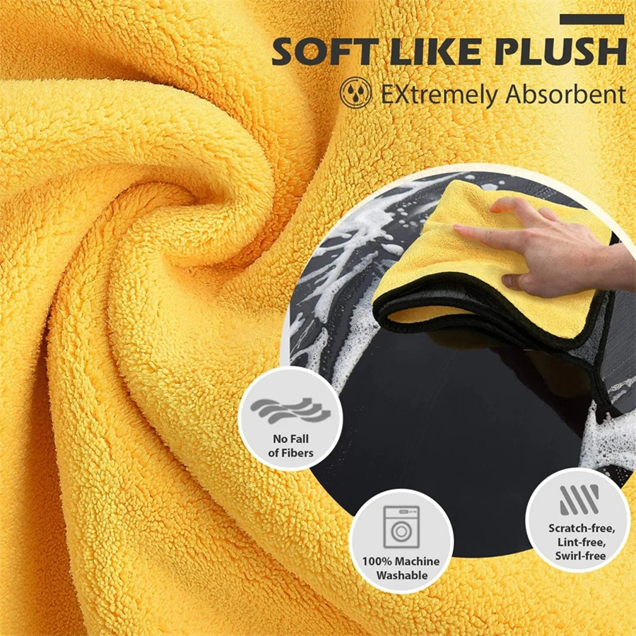 1/2/6pcs Microfiber Cleaning T - Interior Detailing Kit ulasan dan harga