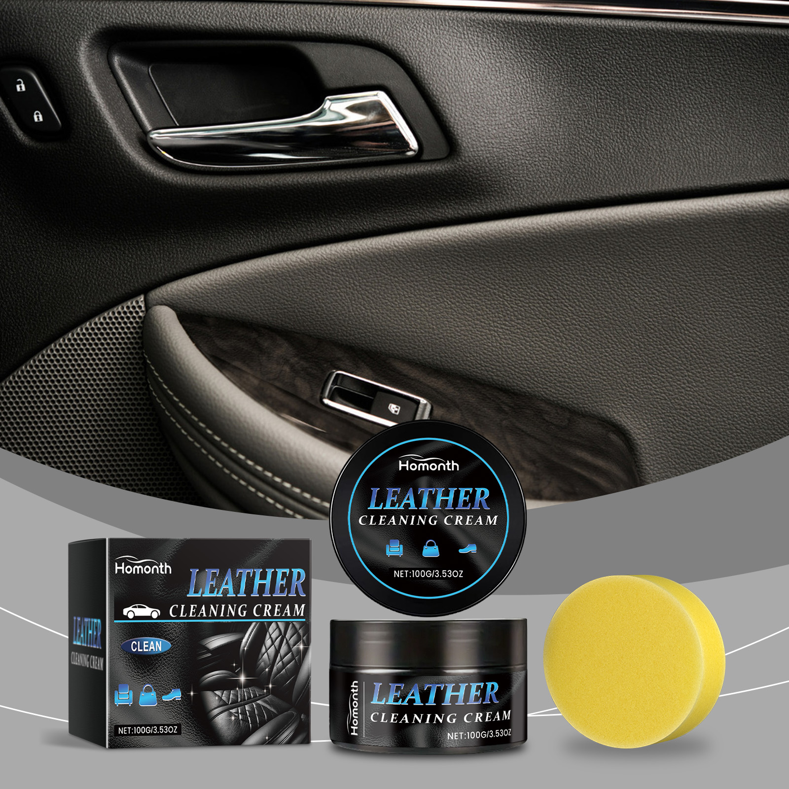 Car Leather Care Balm Interior - Leather Cleaner Interior ulasan dan harga