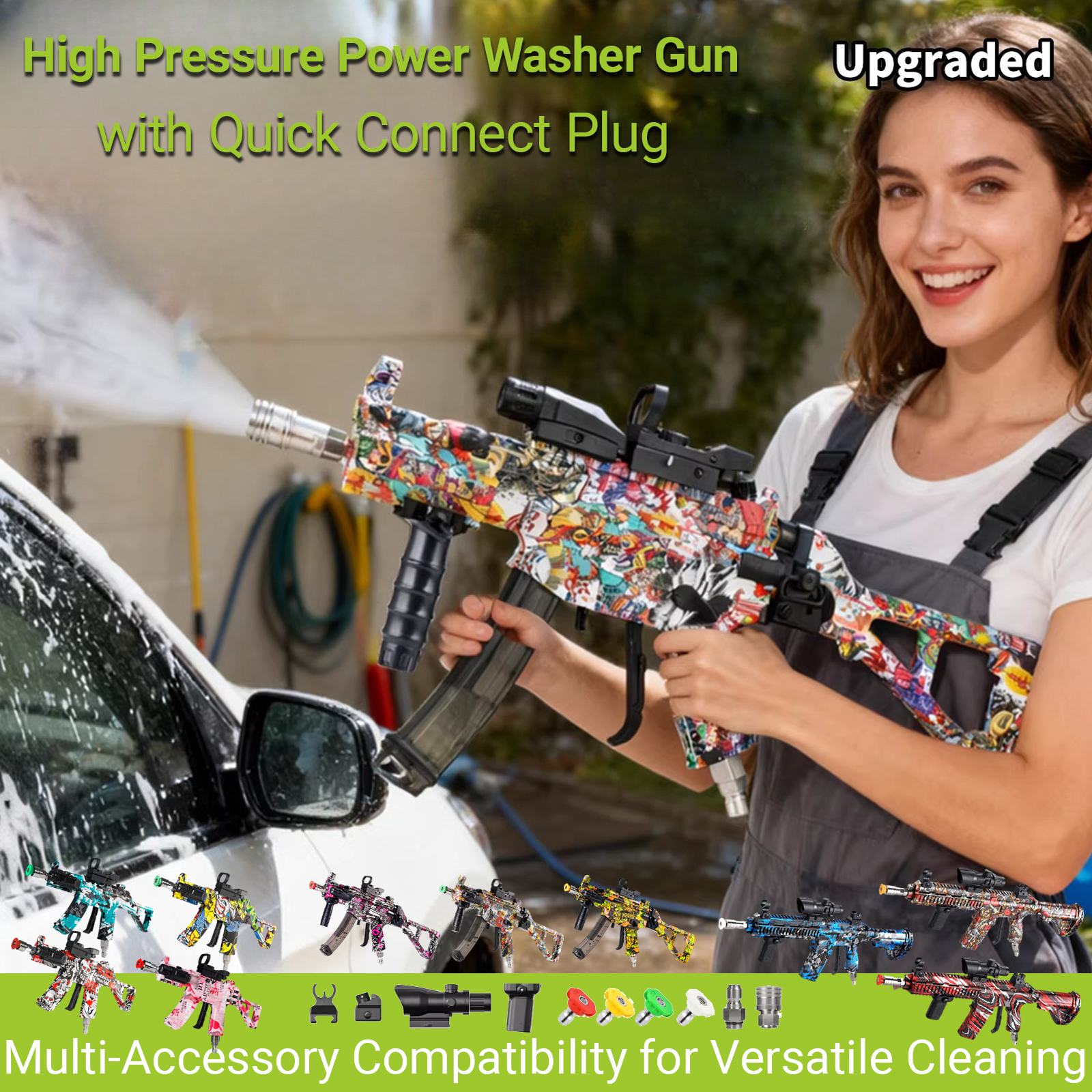 High Pressure Power Washer Gun - Pressure Washer Foam Gun ulasan dan harga