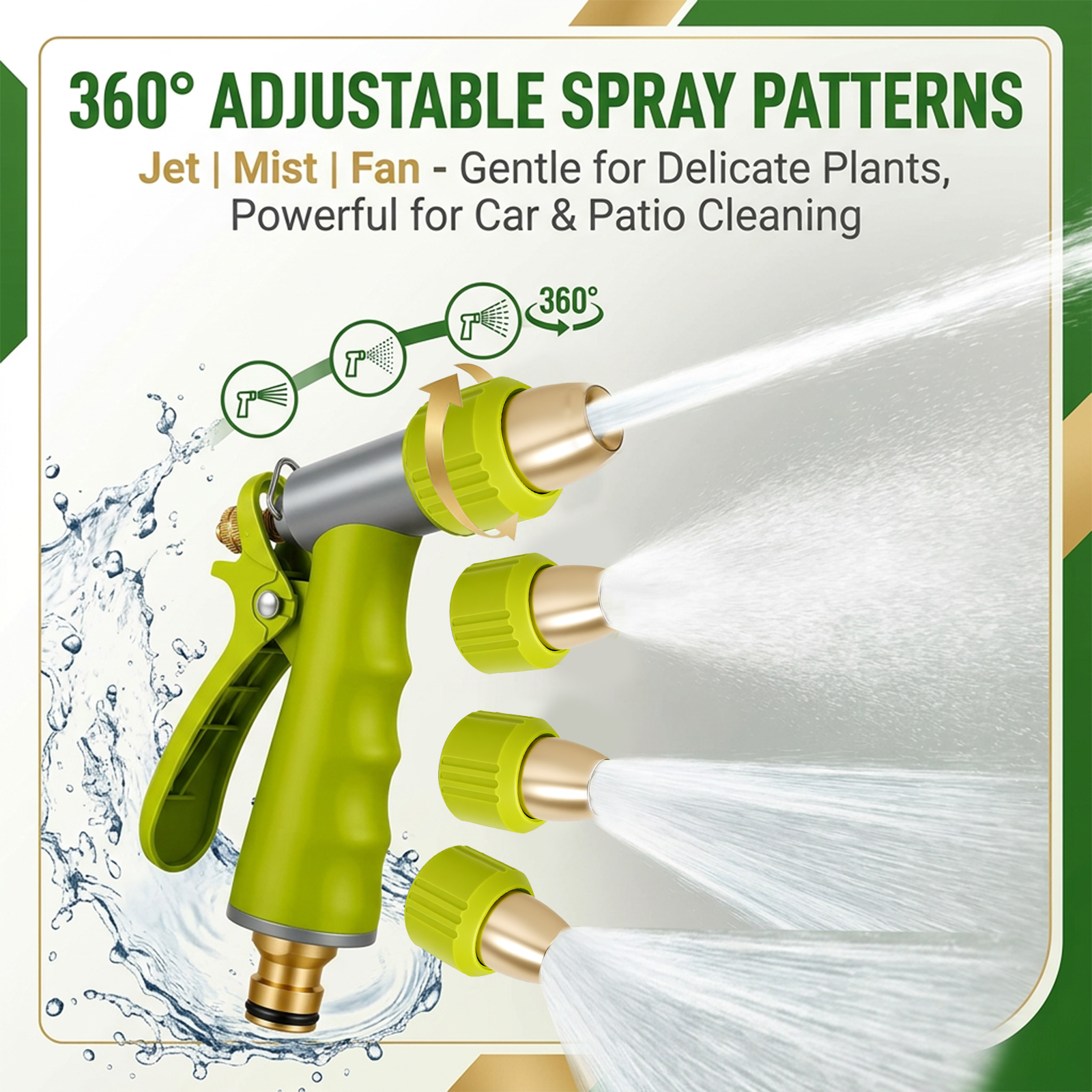 Garden Hose Nozzle Practical H - Car Shampoo Ph ulasan dan harga