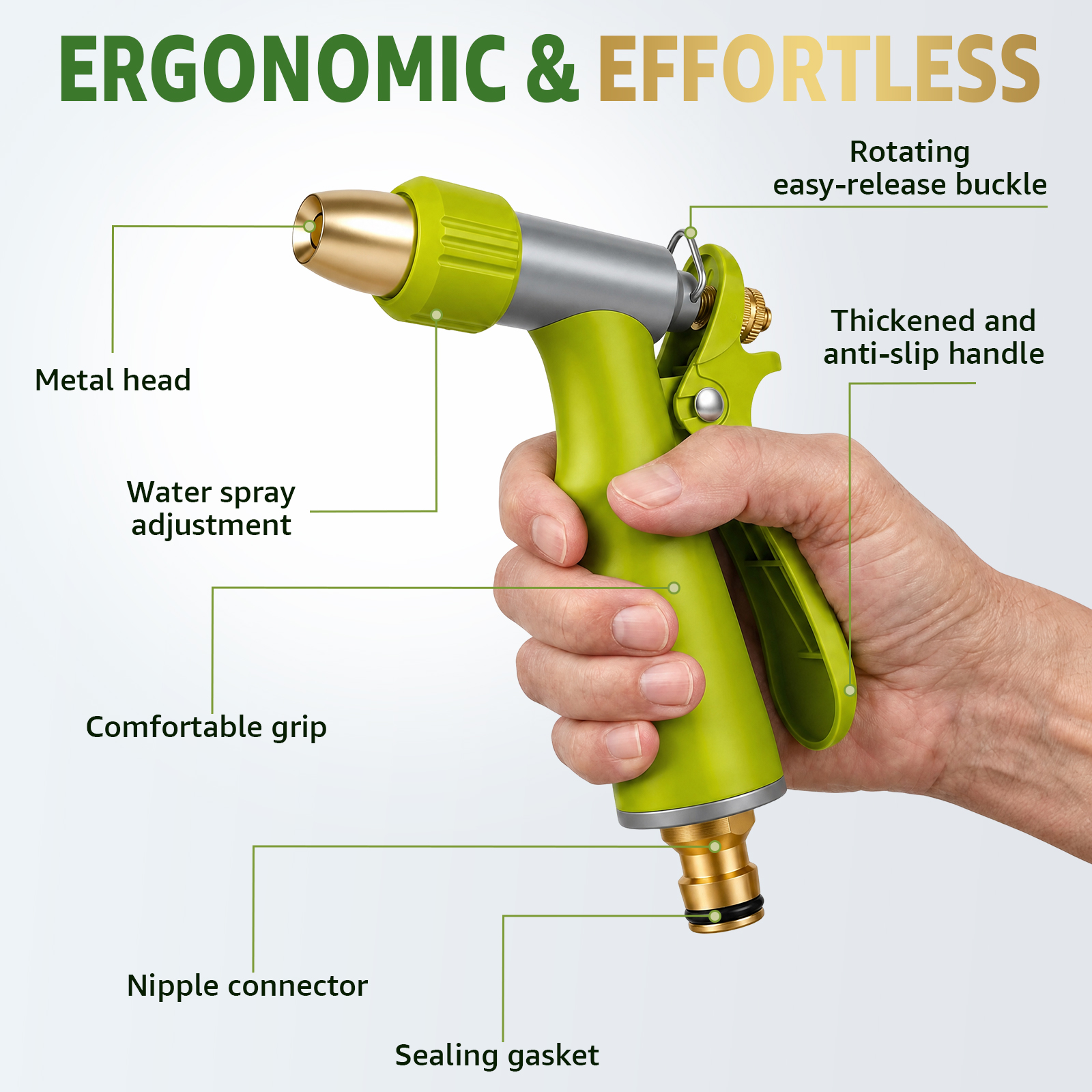 Garden Hose Nozzle Practical H - Car Shampoo Ph ulasan dan harga