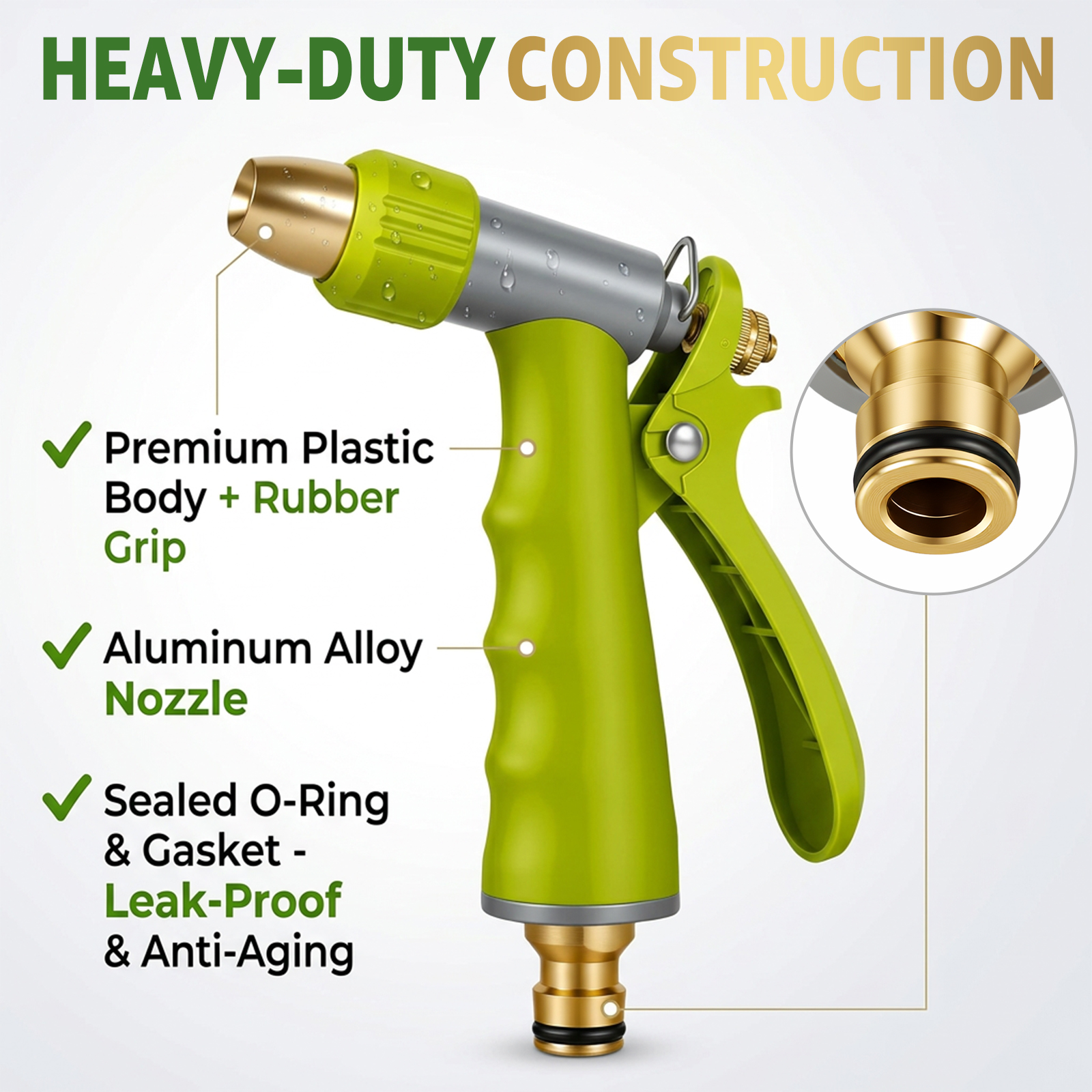 Garden Hose Nozzle Practical H - Car Shampoo Ph ulasan dan harga