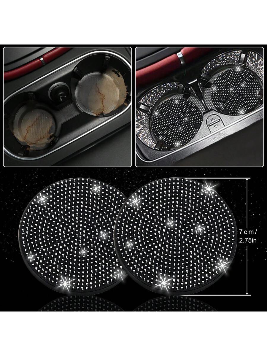 Bling Car Floor Mats Set With  - Dirt Brush Interior ulasan dan harga