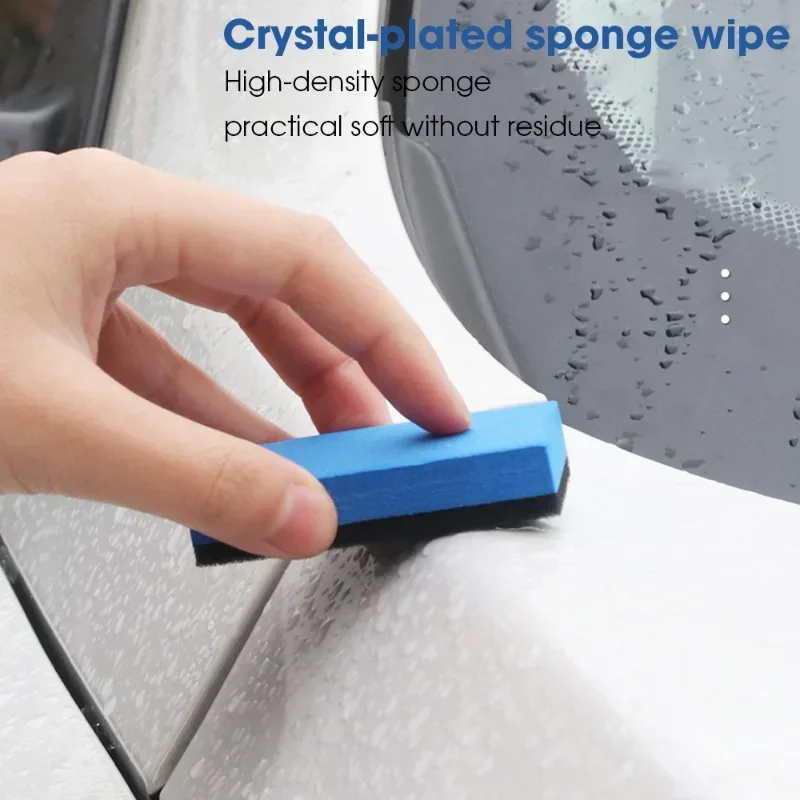 Car Glass Nano Wax Coat Sponge - Car Wax Ceramic Coating ulasan dan harga