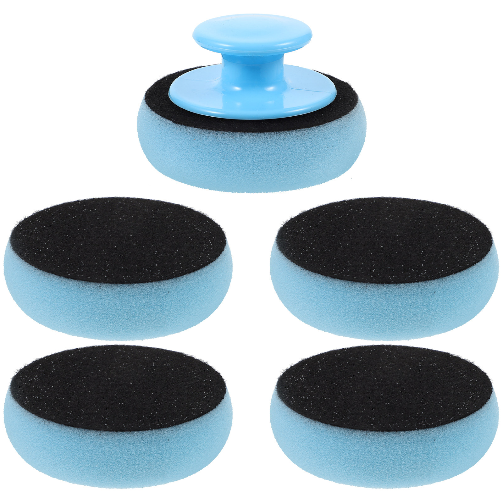 1Set Car Waxing Sponge Polishi - Wax Applicator Pad ulasan dan harga