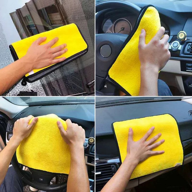 1-20pcs Thicken Microfiber Clo - Microfiber Towel Detailing ulasan dan harga
