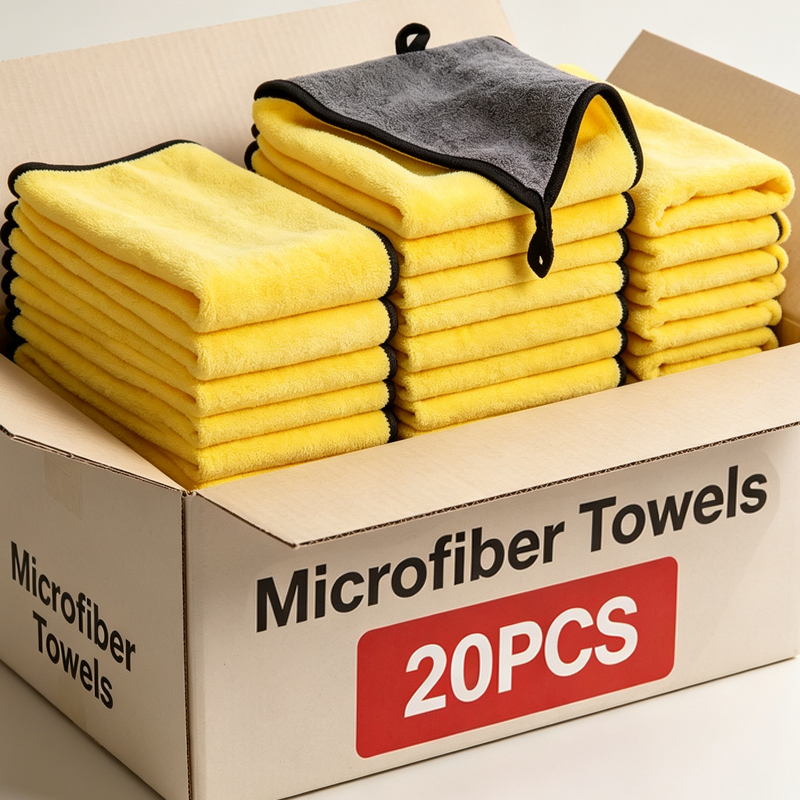 Microfiber Car Cleaning Towels - Microfiber Towel Detailing ulasan dan harga