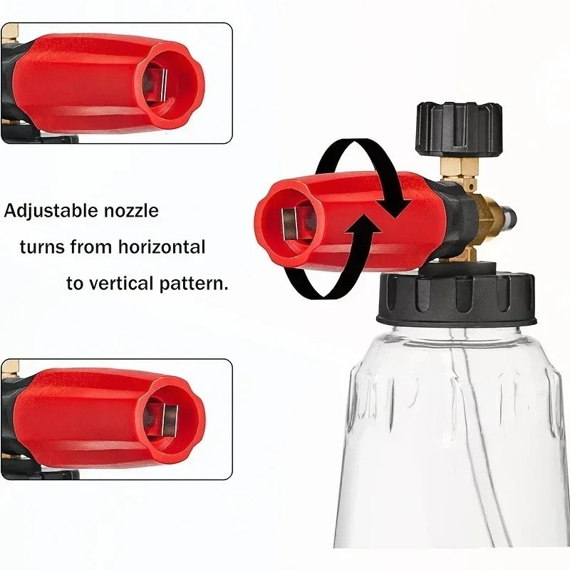 Adjustable Snow Foam Lance 1L  - Pressure Washer Foam Gun ulasan dan harga
