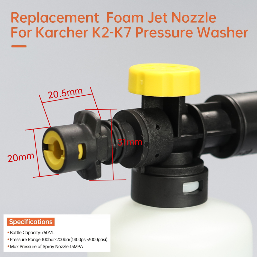 Foam Cannon for Karcher K2 K3  - Pressure Washer Foam Gun ulasan dan harga