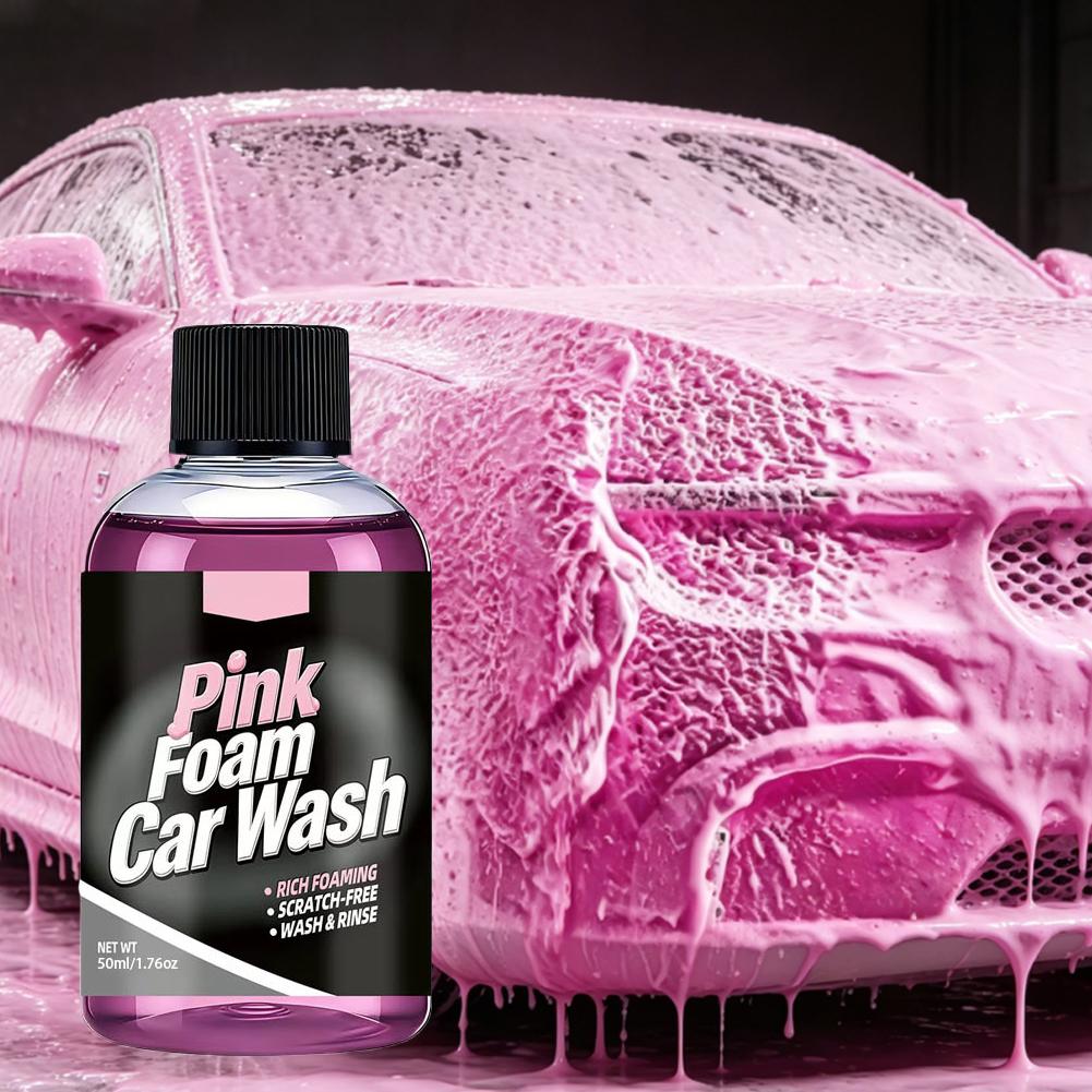 50ml Foam Car Wash Liquid Rich - Microfiber Towel Detailing ulasan dan harga