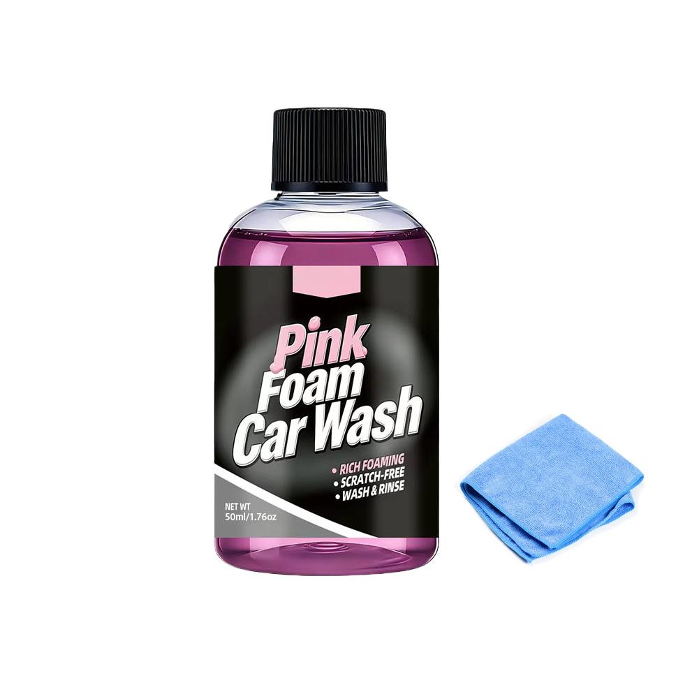 50ml Foam Car Wash Liquid Rich - Microfiber Towel Detailing ulasan dan harga